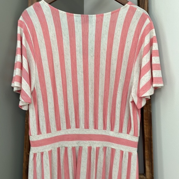 Lane Brant Short-Sleeve Chevron Stripe
Maxi Dress - 14/16
(NWT) - Picture 8 of 13